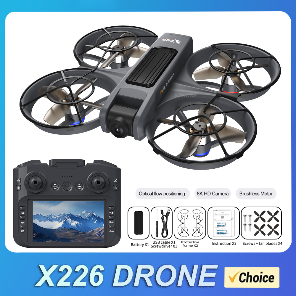Drone Camera Professional - طائرة بدون طيار X226 جديدة مع