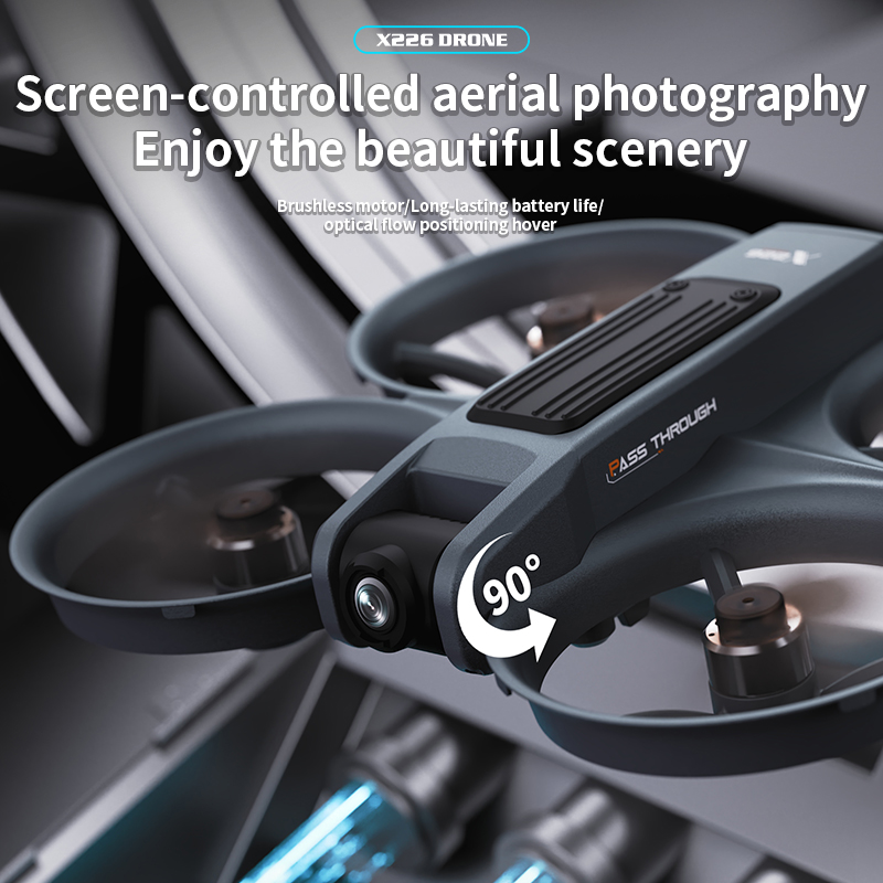 طائرة بدون طيار X226 جديدة مع  - مراجعة Drone Camera Professional وسعره