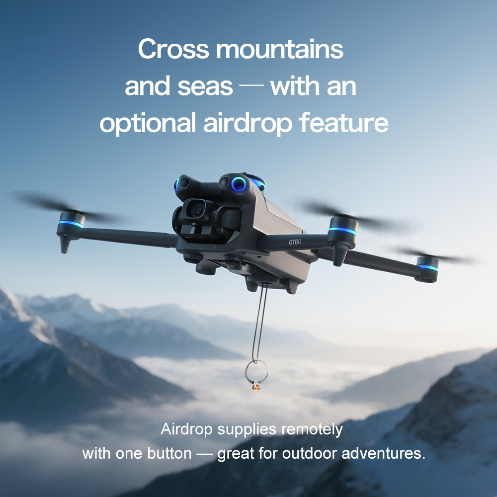 طائرة بدون طيار صغيرة جديدة GT - مراجعة Drone Camera Night Vision وسعره
