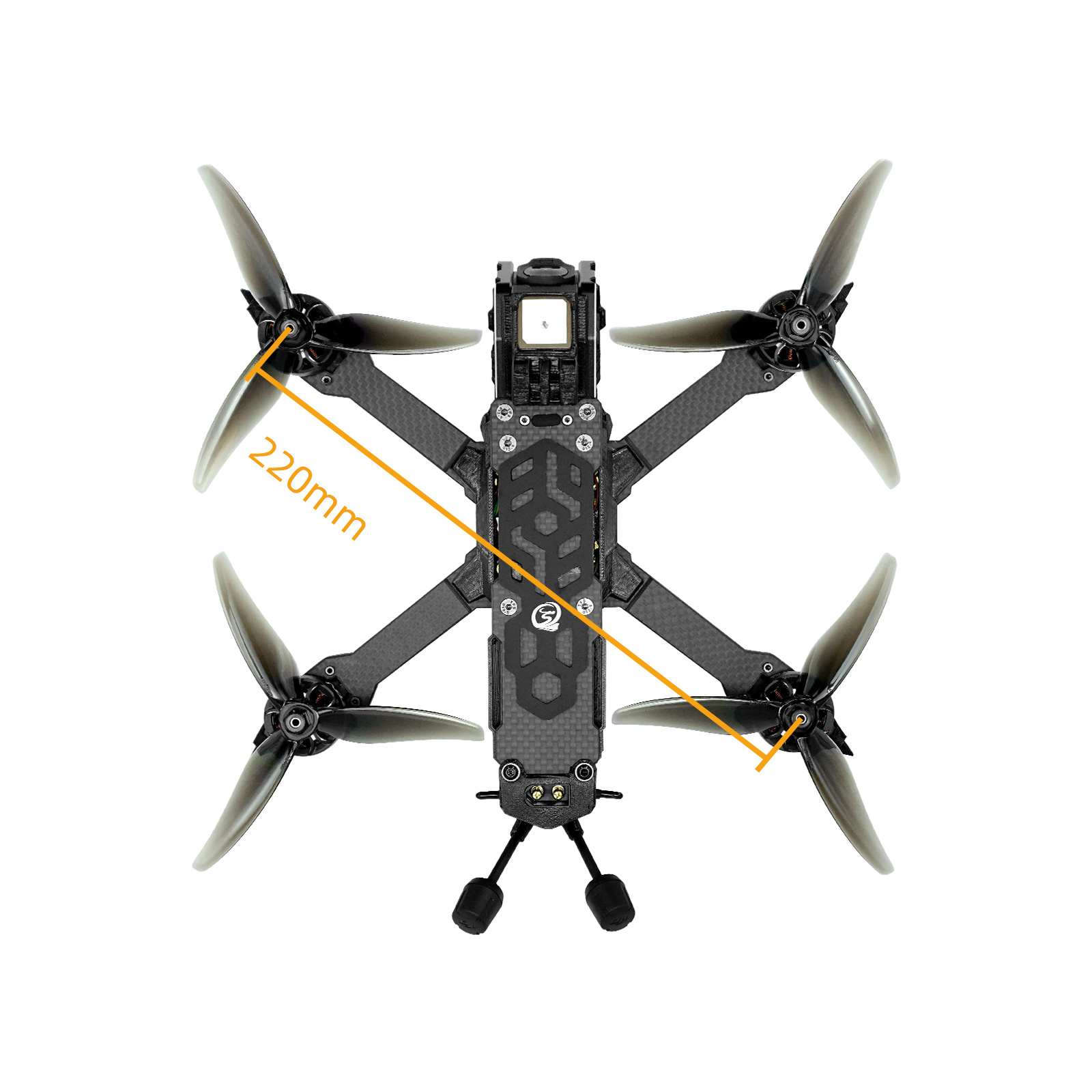 طائرة بدون طيار SEQURE SQFPV H - مراجعة Drone Camera Mount وسعره